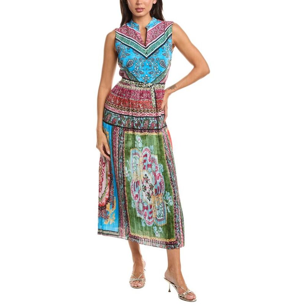 Elie Tahari Womens The Adira Maxi Dress, Purple